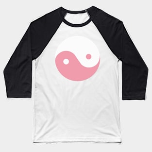 yin yang rose Baseball T-Shirt